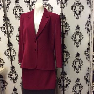 Cranberry suit